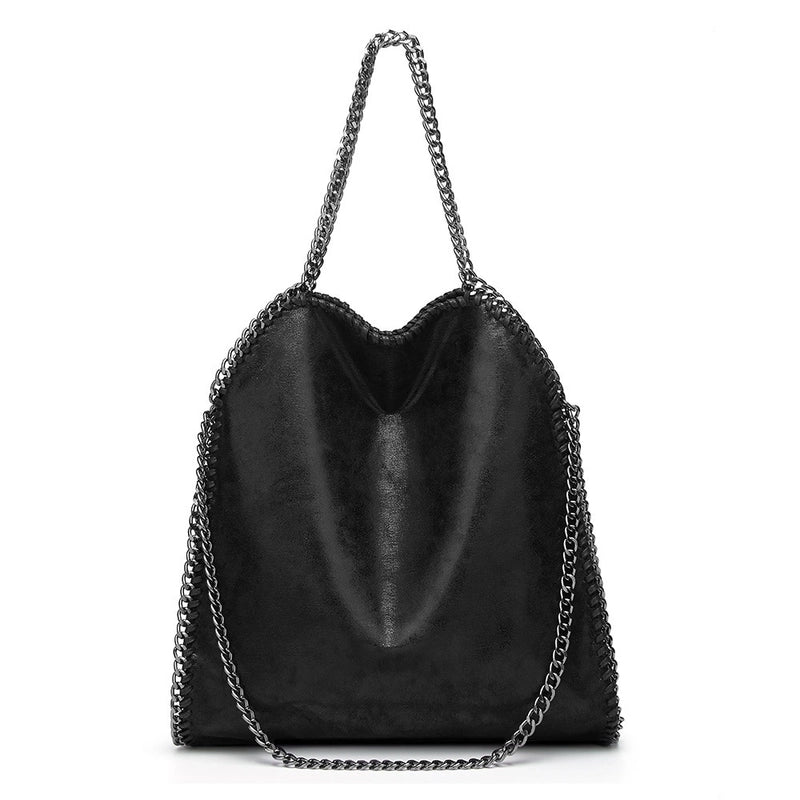 Women's Large All Seasons Pu Leather Vintage Style Shoulder Bag