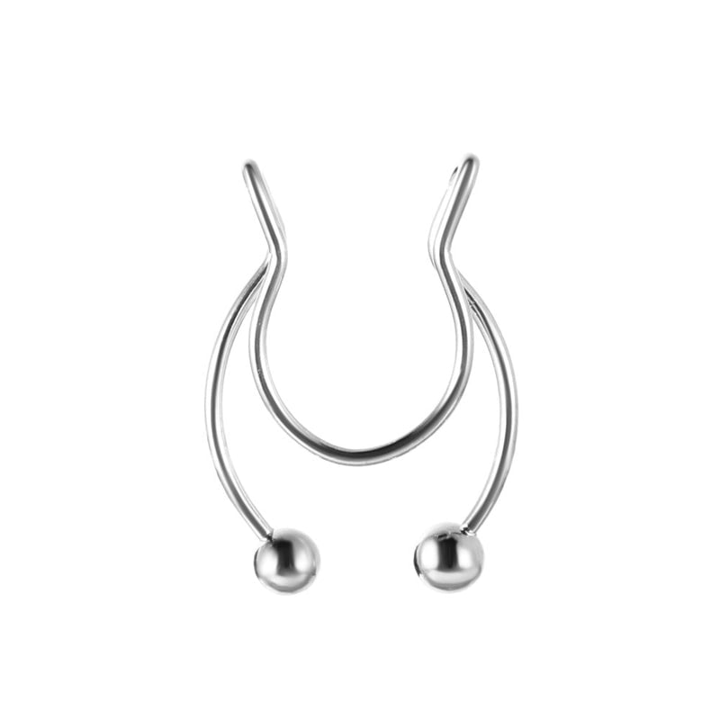 Fashion Stainless Steel U-shaped Nose Clip