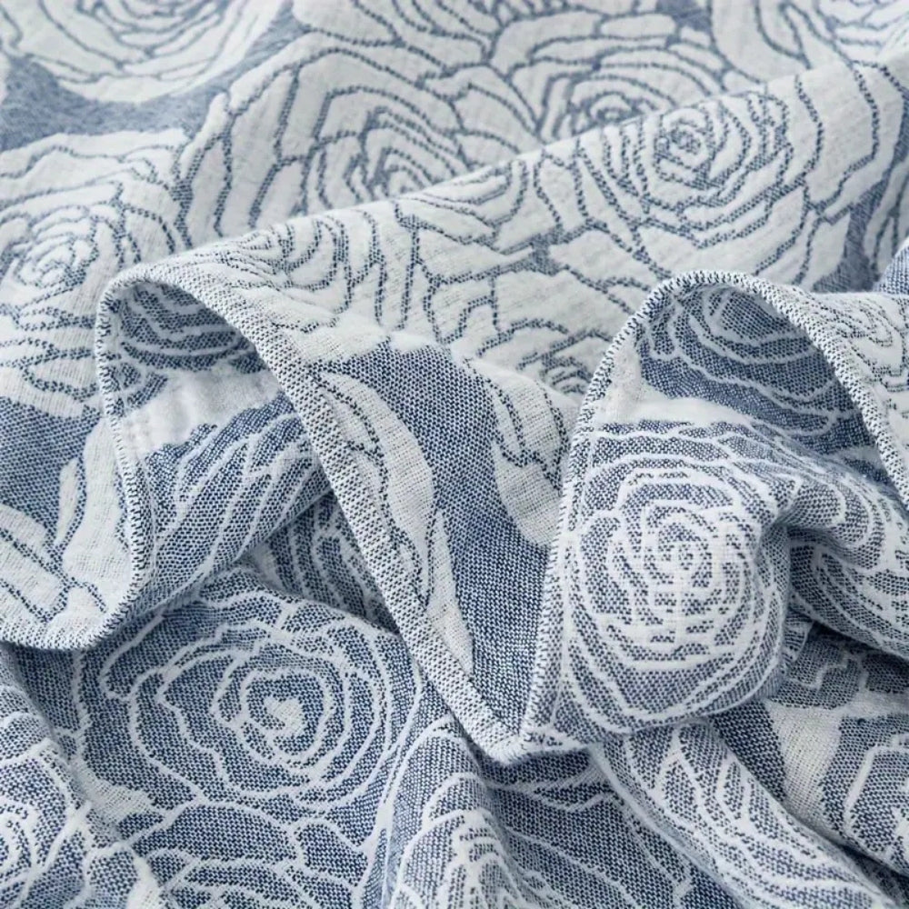 Rose Cotton Blanket