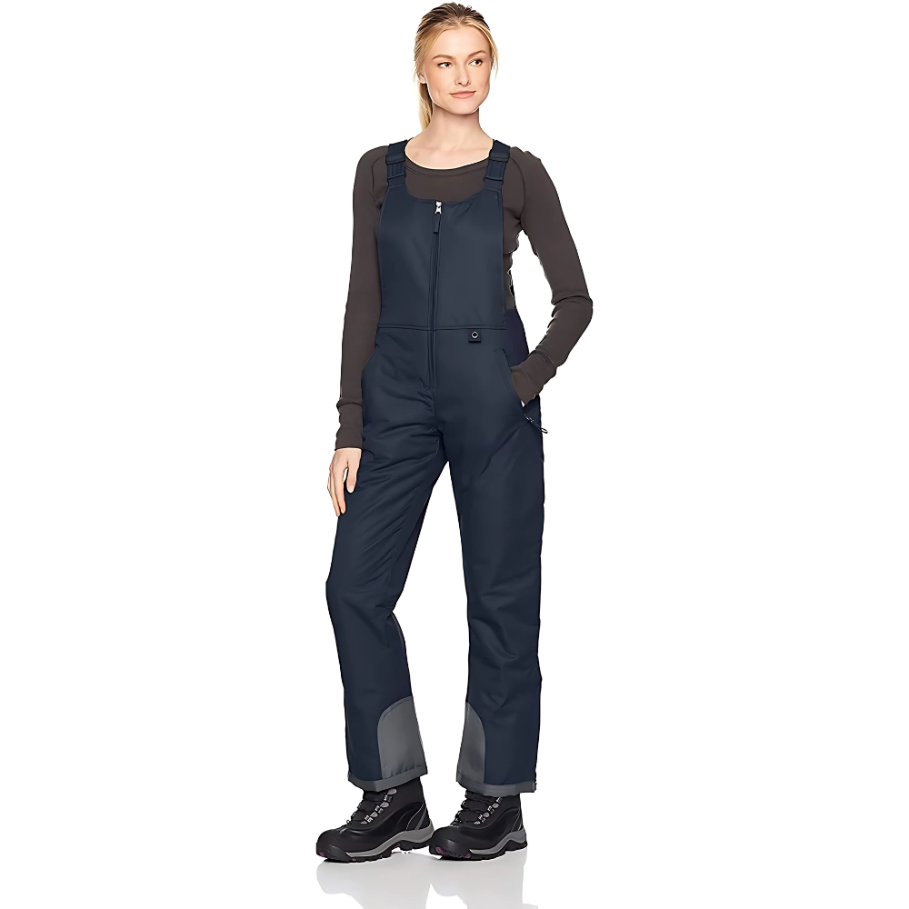 Insulated Adjustable Bib Overalls With Pockets