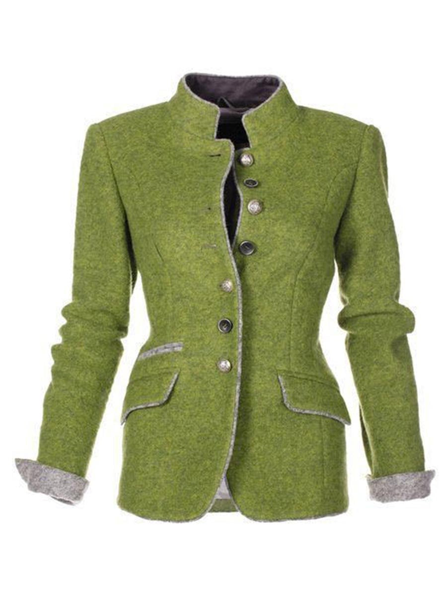 Slim Button Jacket