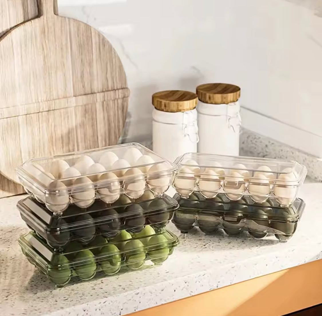 15 Grids Egg Storage Box