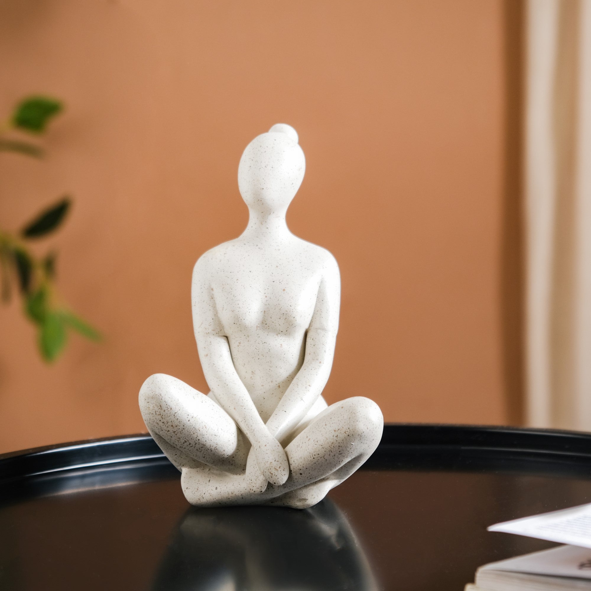 Yoga Woman Statues Set Of 3