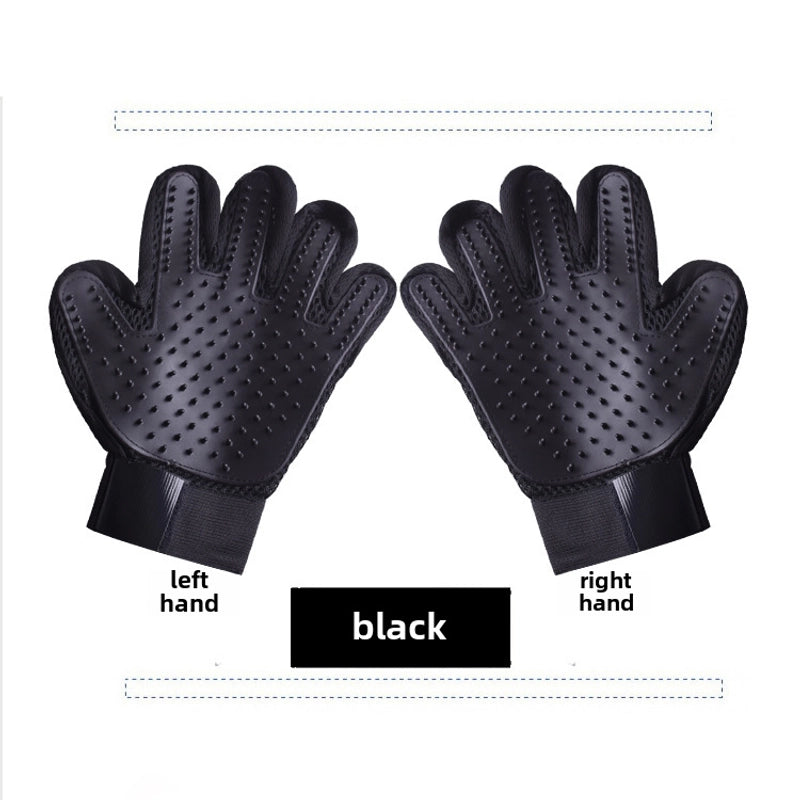 Xinle 180 Needle Pet Gloves Bathing Massage Cleaning Cats And Dogs Supplies Hair Removal Brush Cats And Gloves
