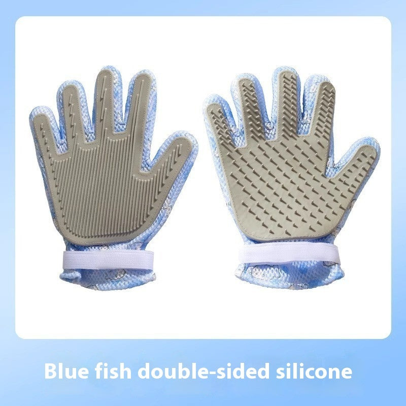 PawsPerfect Silicone Cat Grooming Gloves