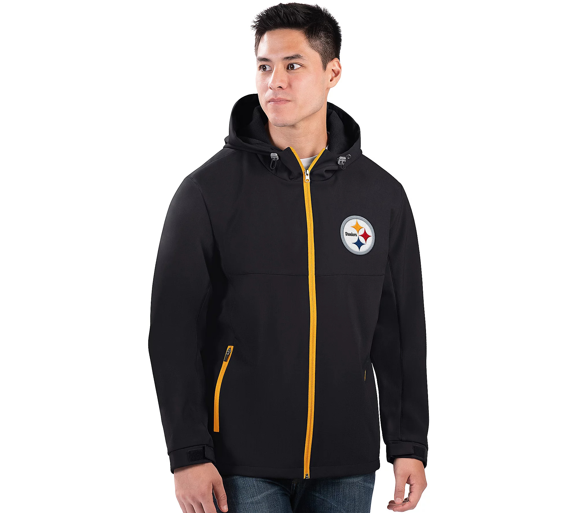 Last day of clearance!!💝Buy 2 Get 2 Free✨NFL Men's Microfleece Soft Shell Hooded Jacket