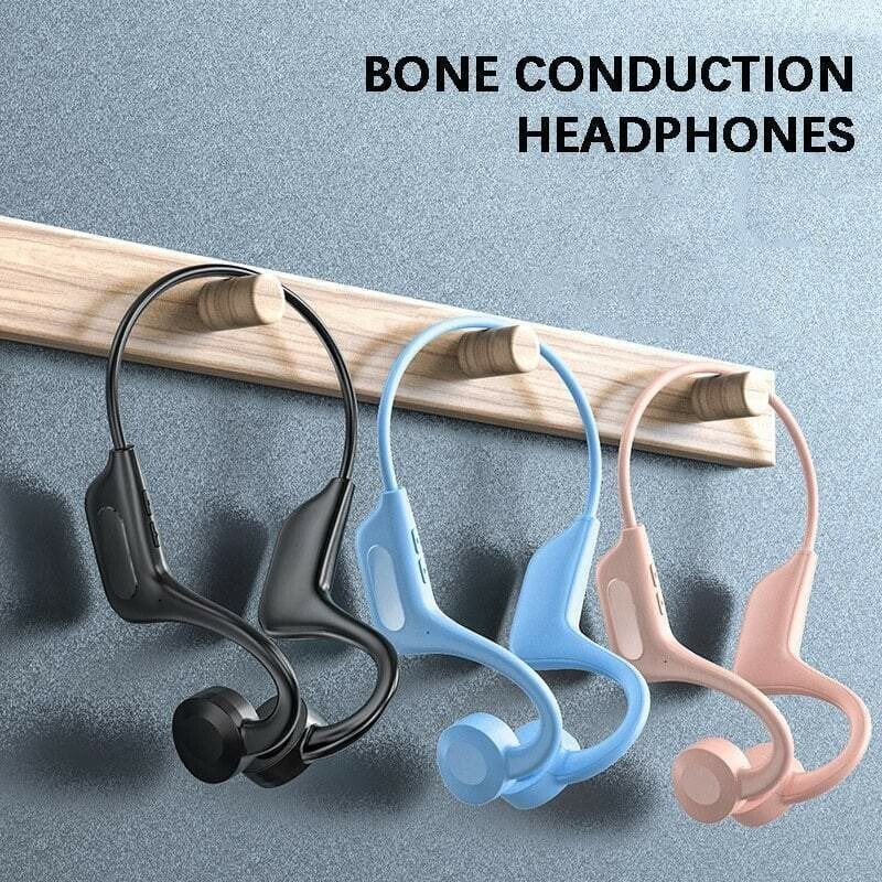 Bone Conduction Bluetooth Headphones Comfort. sound clarity A+++