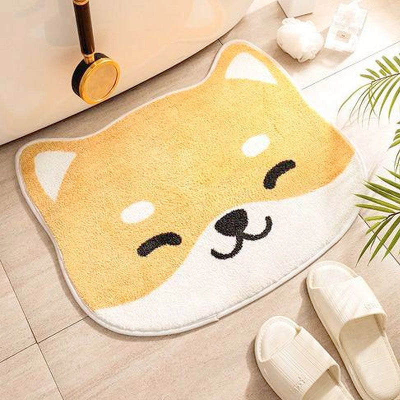 Casual Vacation Animal Polyester Carpet Carpet Bathing