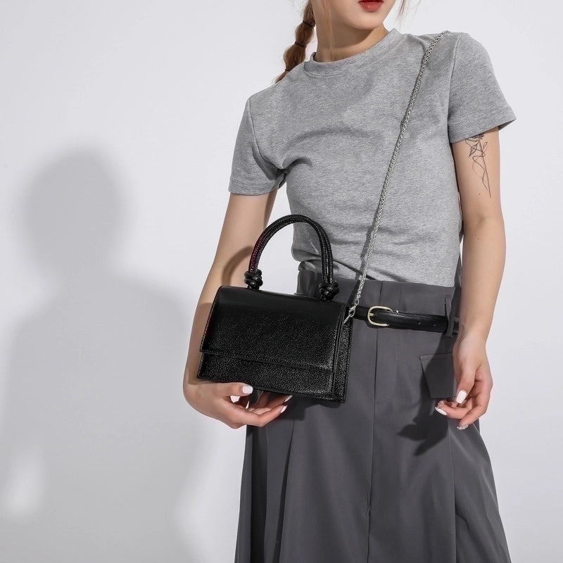 Women's Small All Seasons Pu Leather Streetwear Handbag