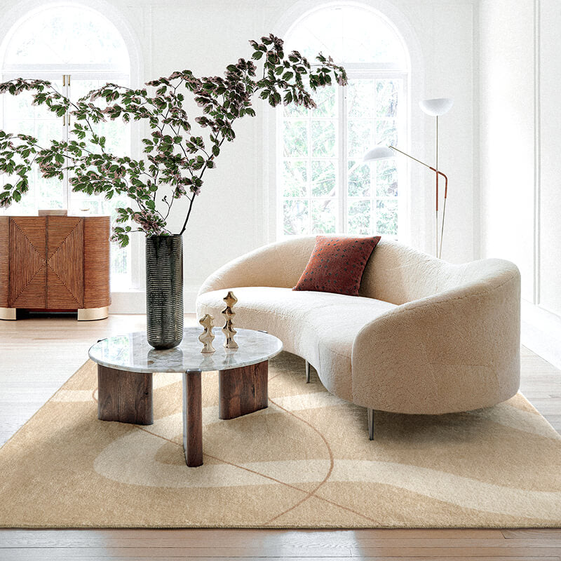 Mirelle Minimalist Plush Soft Rugs