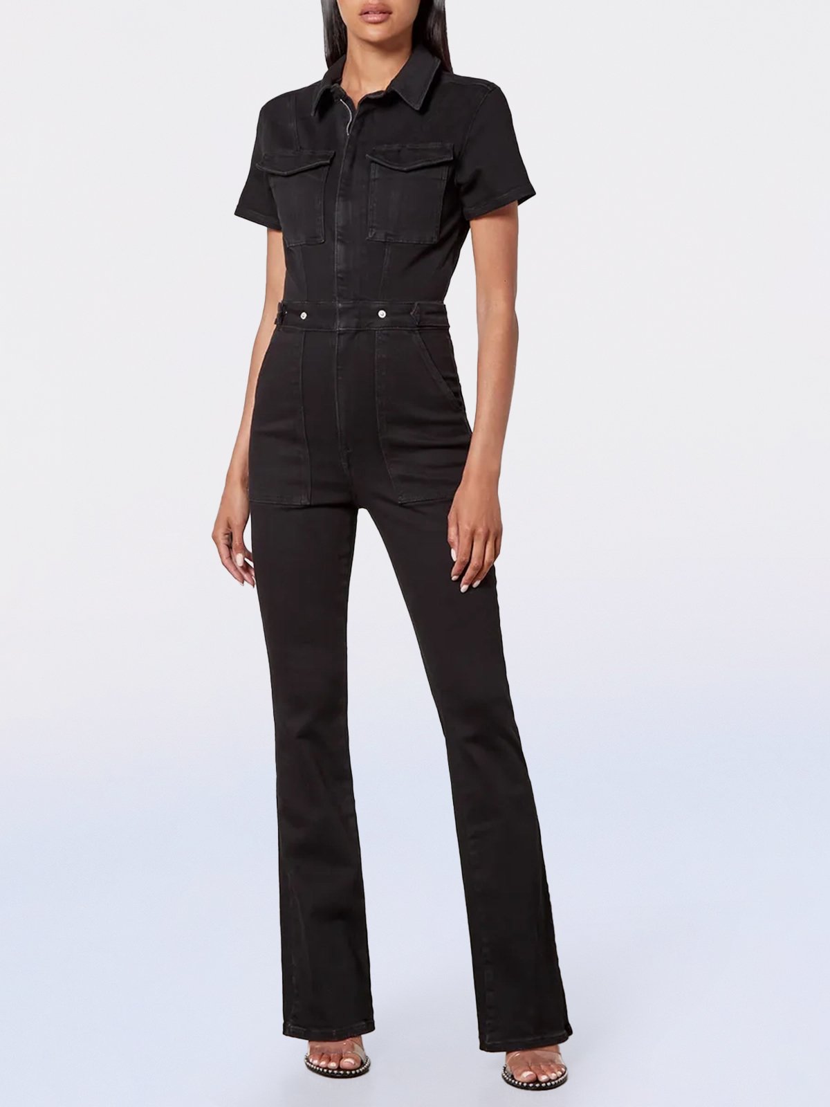 48% OFF Skinny Bootcut Denim Jumpsuit(Buy 2 Free Shipping)