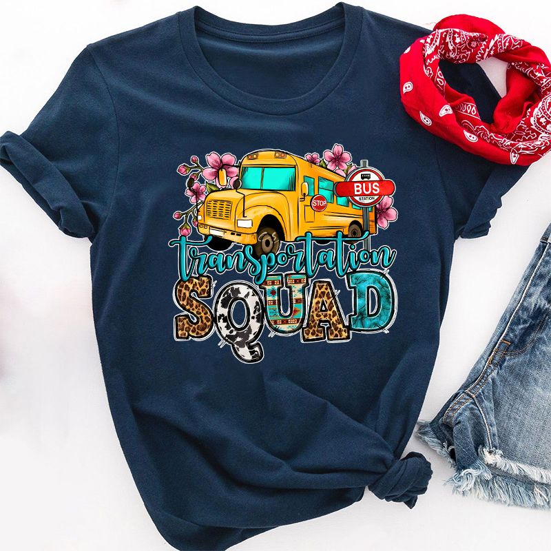 Transportation Squad Teacher T-Shirt