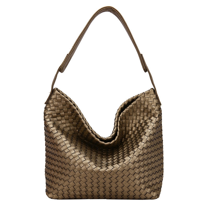 Women's Medium All Seasons Pu Leather Vintage Style Shoulder Bag