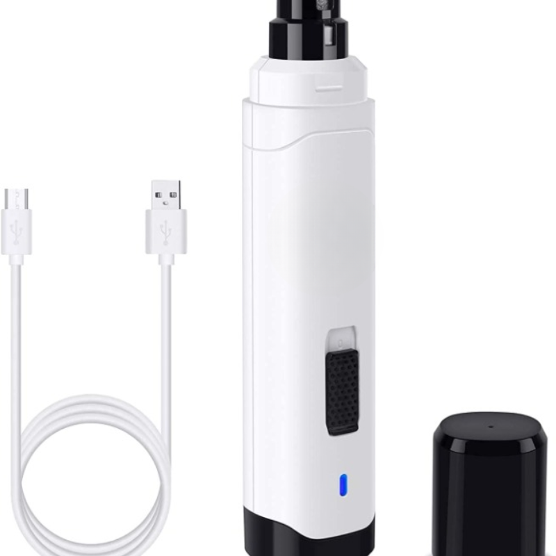 Electric Rechargeable Pet Nail Trimmer. Painless Paws Grooming