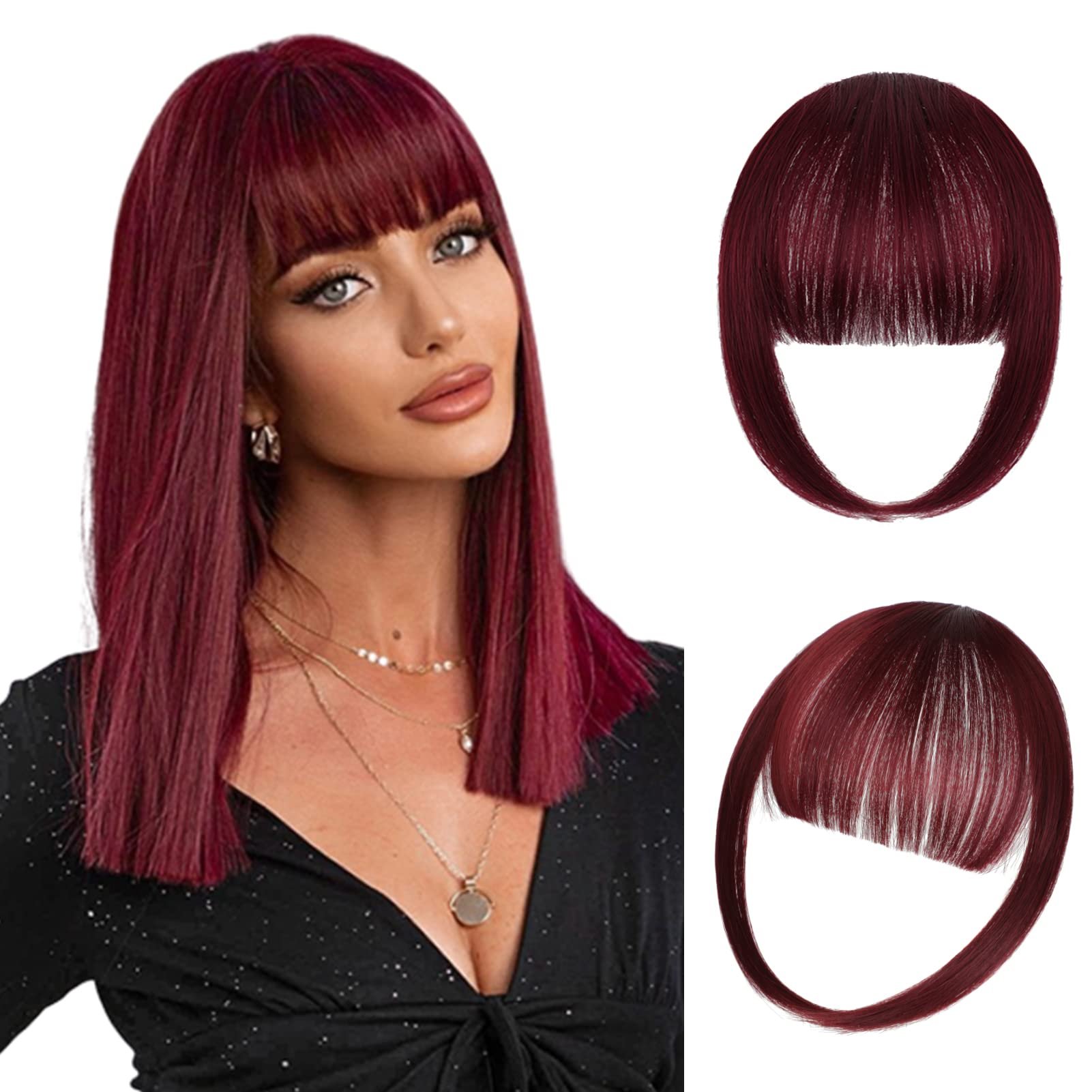 🔥Promotion 49% OFF🔥Clip in Bangs(🔥BUY 3 FREE SHIPPING)