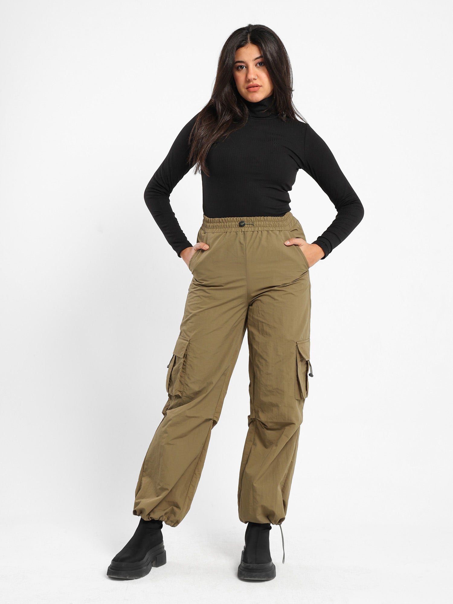 Turtle Neck Long Sleeves Top