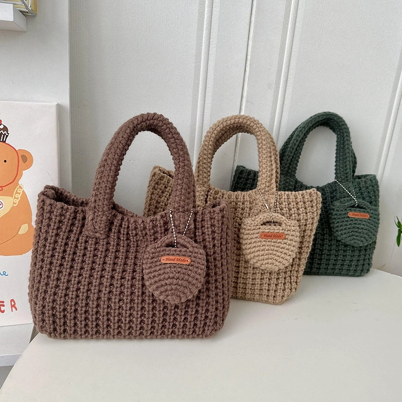 Women's Medium Polyester Solid Color Elegant Streetwear Square Magnetic Buckle Handbag