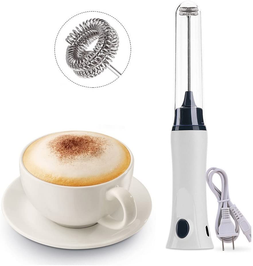 Rechargeable Stainless Steel Hand Electric Stirrer Egg/Milk/Coffee/Sauce/Cocktail