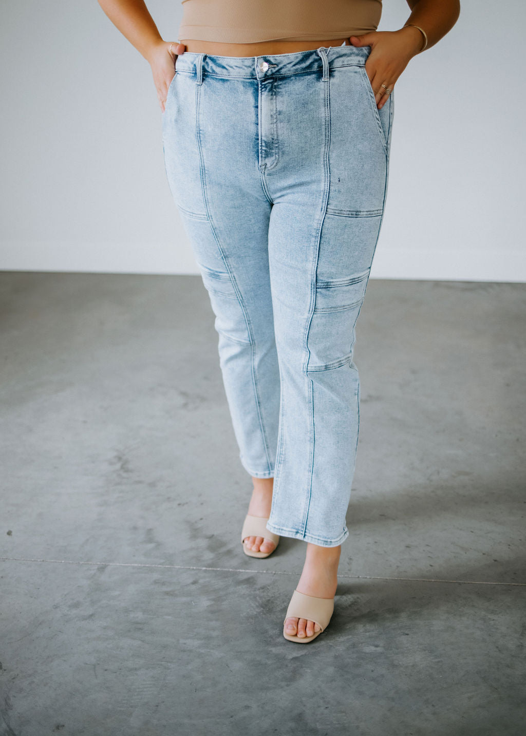 Jaida Risen Cargo Jeans