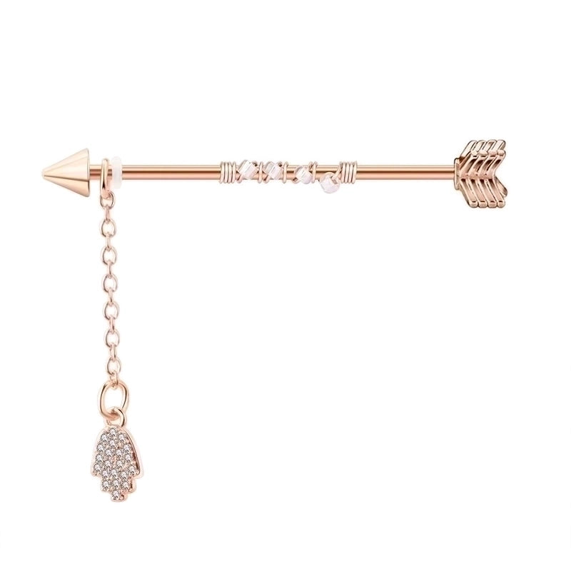 Minimalist Flower Stainless Steel Plating Ear Studs 1 Piece