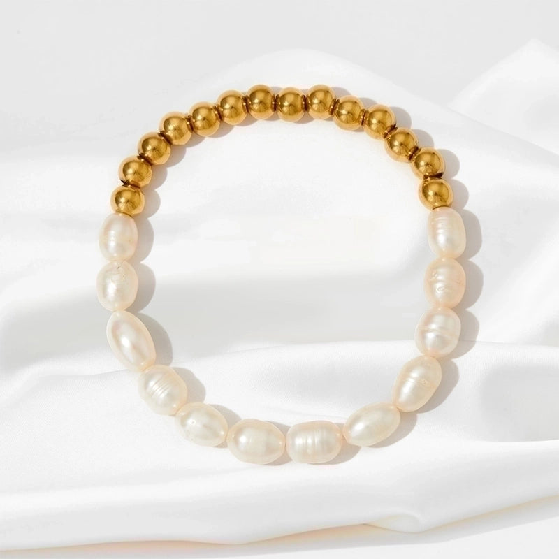 2 Pieces Casual Modern Style Geometric Heart Shape 304 Stainless Steel 16K Gold Plated White Gold Plated Gold Plated Zircon Bracelets In Bulk