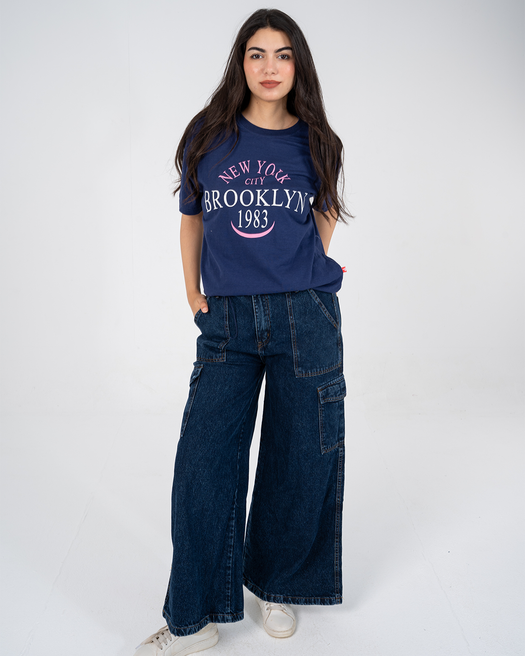 Brooklyn Printed Womens T-shirt Short Sleeve