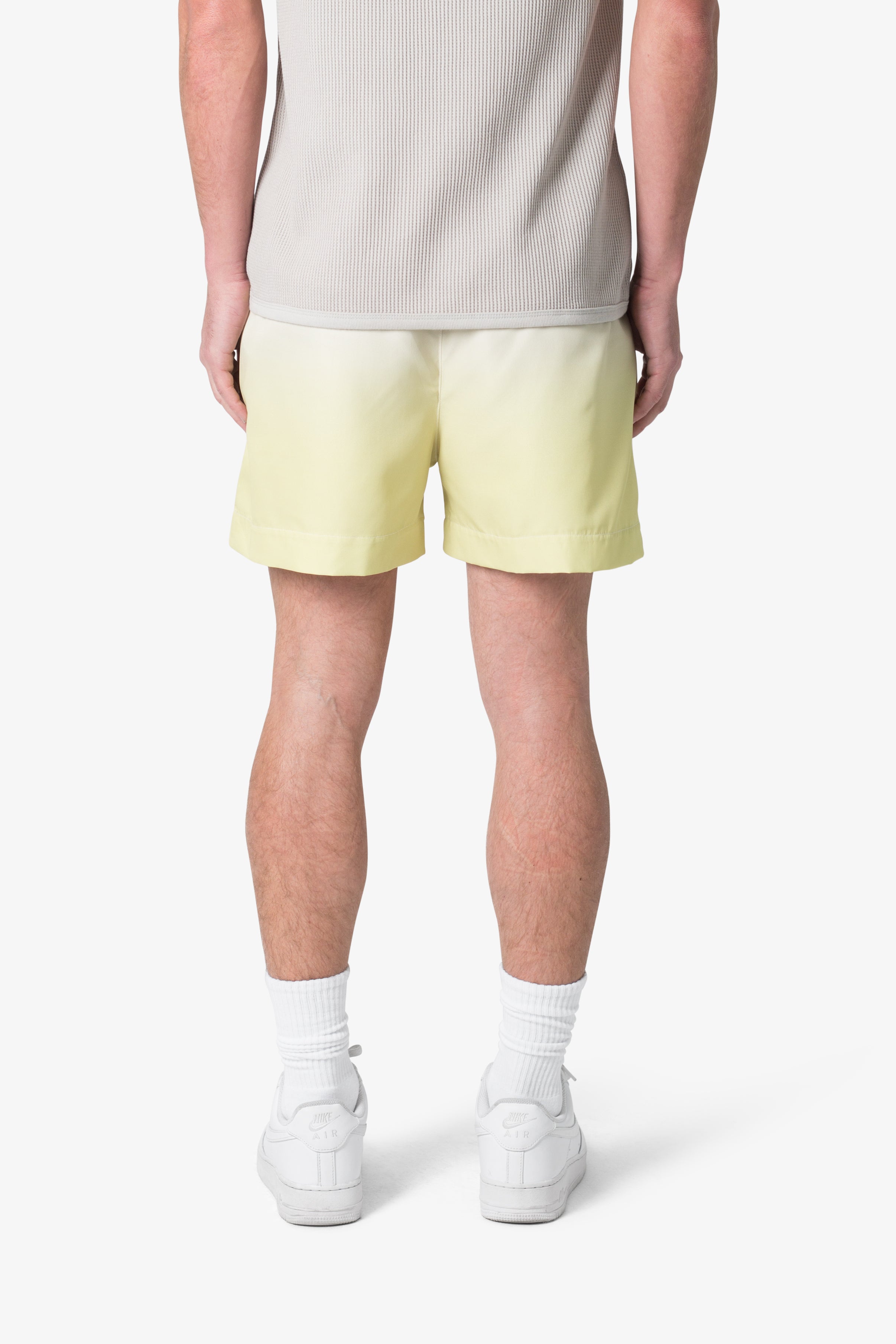 Ombre Summer Shorts - Light Yellow