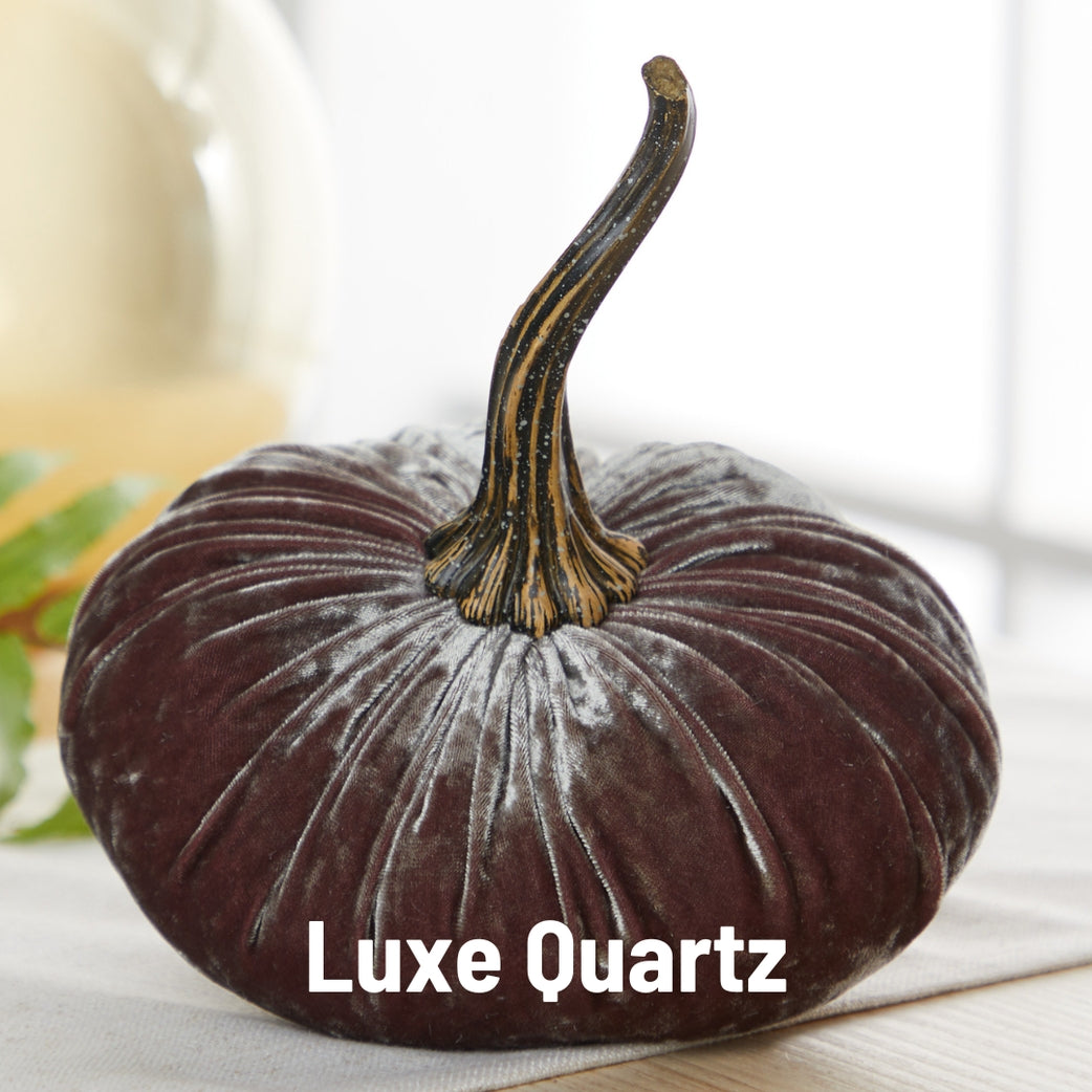 Velvet Pumpkin. Luxe Quartz