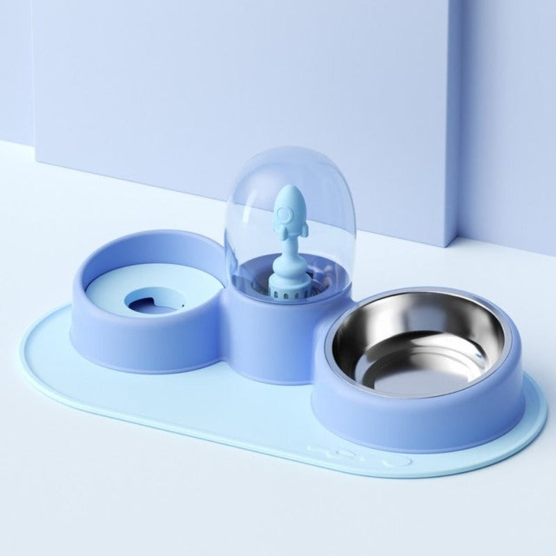 Cute Cartoon Stainless Steel Dog Bowl
