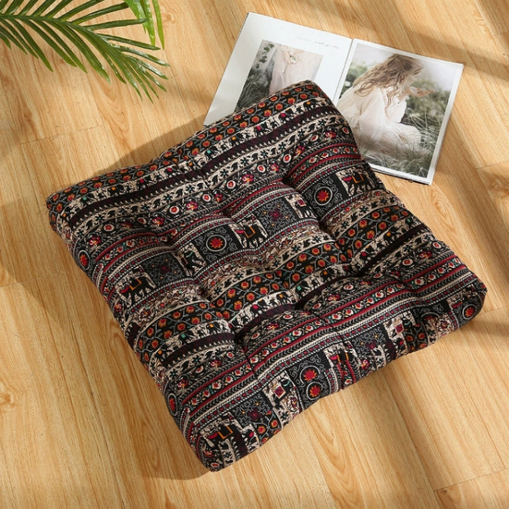 Diora Bohemian Square Cushion Seat Pad