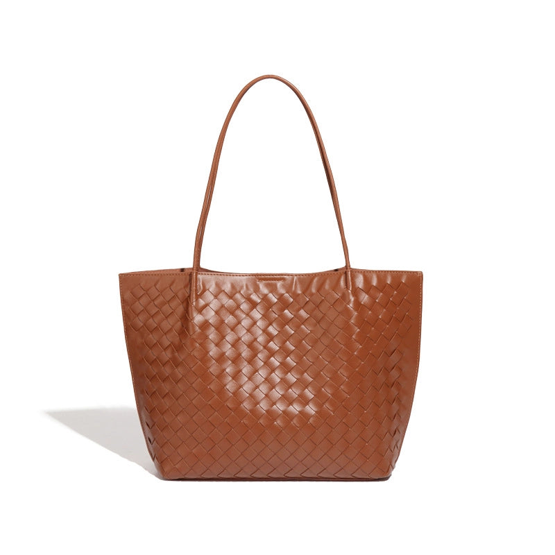 Women's Large Pu Leather Solid Color Streetwear Square Magnetic Buckle Shoulder Bag Crossbody Bag