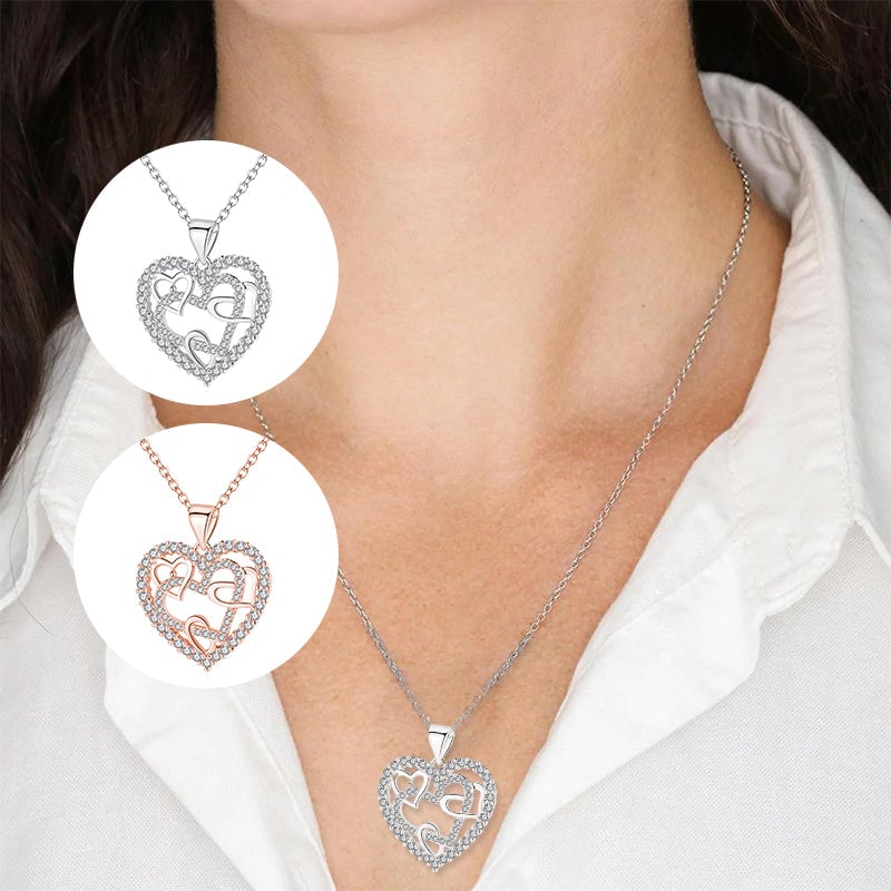 🔥Interlocking Hearts Necklace