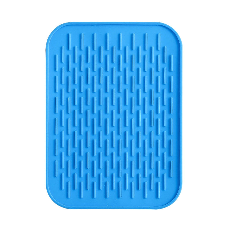 Heat Insulation Mat Household Non-Slip And Durable Silicone Mat Dining Table Drain Mat Coaster Plate Mat Waterproof Rapeseed Mat Bowl Mat