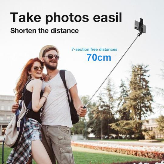(🔥HOT SALE NOW- 49% OFF🔥) 6 In 1 Wireless Bluetooth Selfie Stick ⚡ BUY 4 GET EXTRA 20% OFF