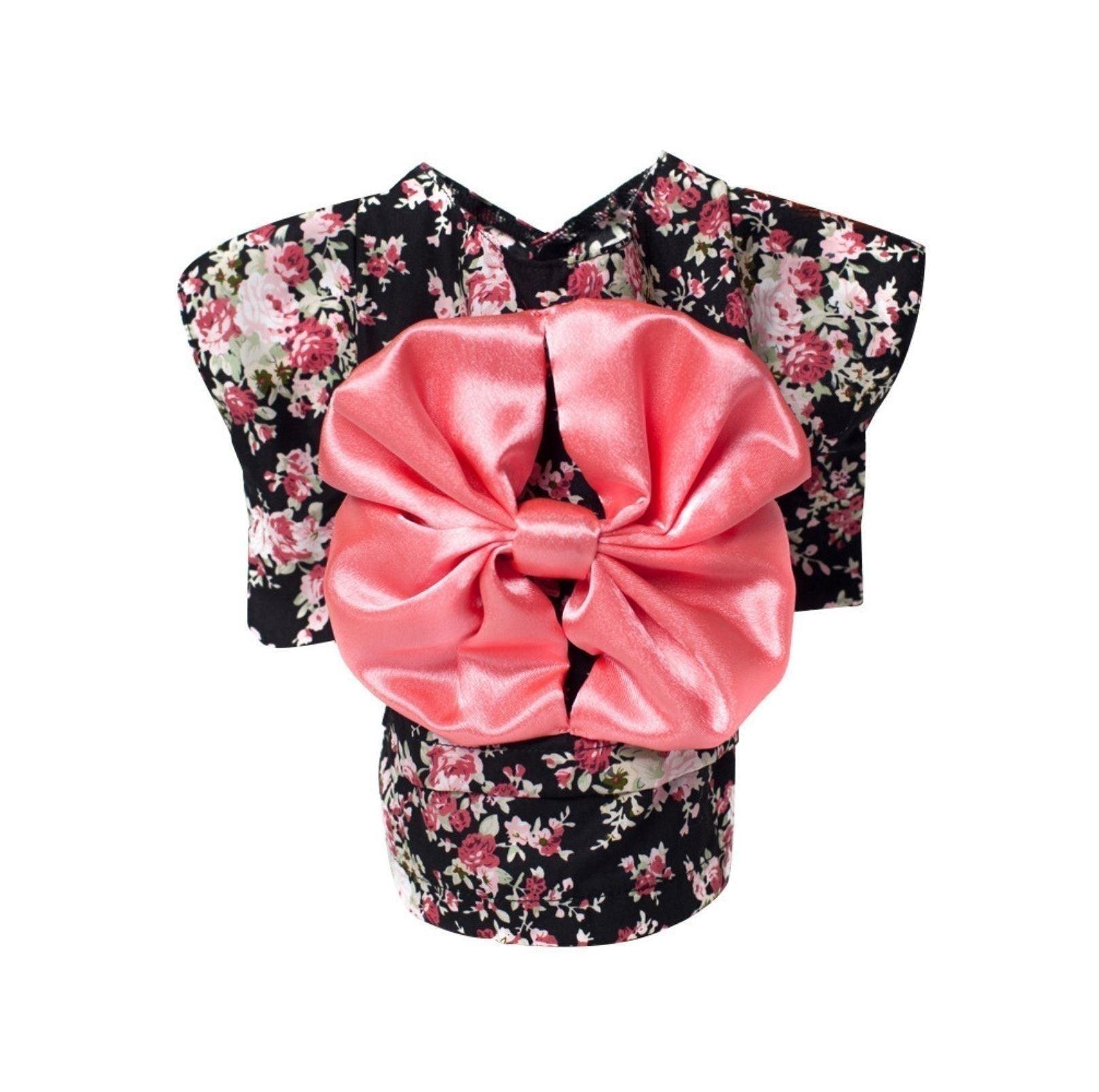 Pet Wagasa Black Flora