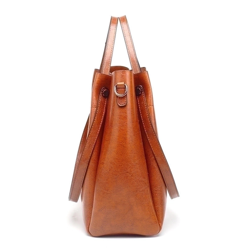 Women's Large All Seasons Pu Leather Fashion Handbag