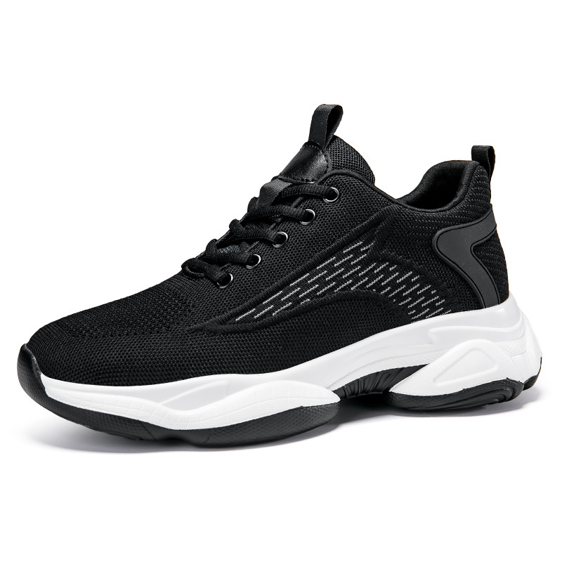 Men Breathable Mesh 10CM Height Incresing Sneakers Men Fashion Shoes Elevator 8CM Outdoor Leisure White Casual Lift Man Footwear