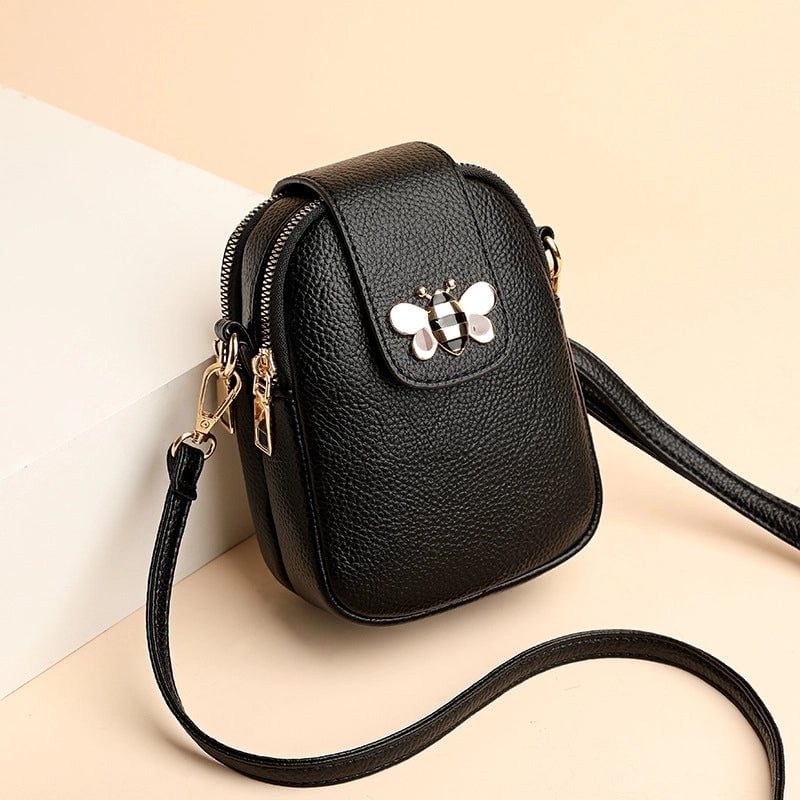 Women's Small All Seasons Pu Leather Streetwear Shoulder Bag