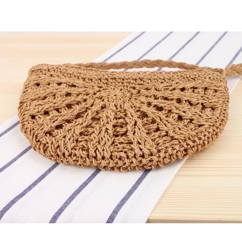 Women's Small Spring&summer Straw Vintage Style Straw Bag