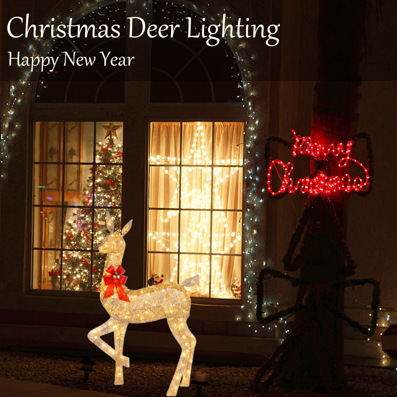 🔥 LED Deer Lighting