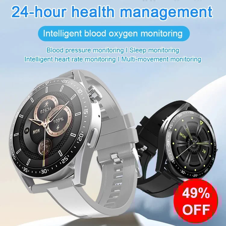 🔥🔥Hot Sale 49%-Painless blood sugar health monitoring smart Bluetooth talking watch (BUY 2 FREE SHIPPING)🔥🔥