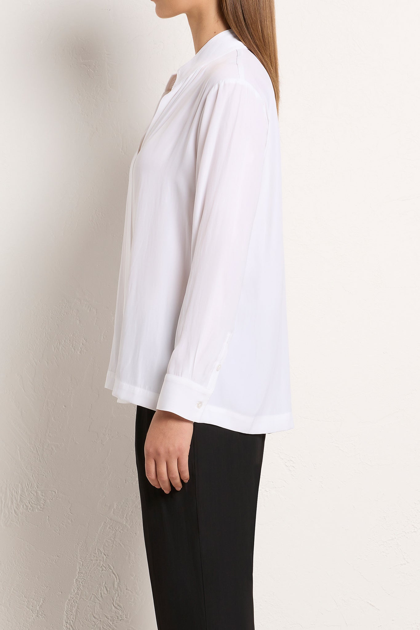 Mela Purdie Bevel Neck Shirt Mache