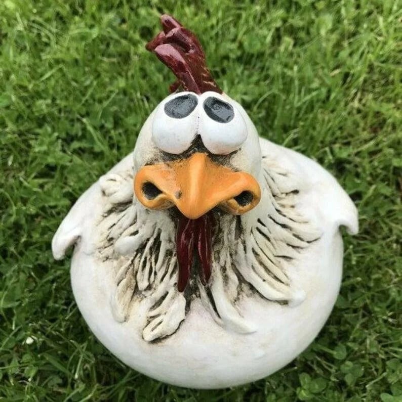 🔥2023 HOT SALE 48% OFF🔥Funny Chicken Garden Fence Decoration