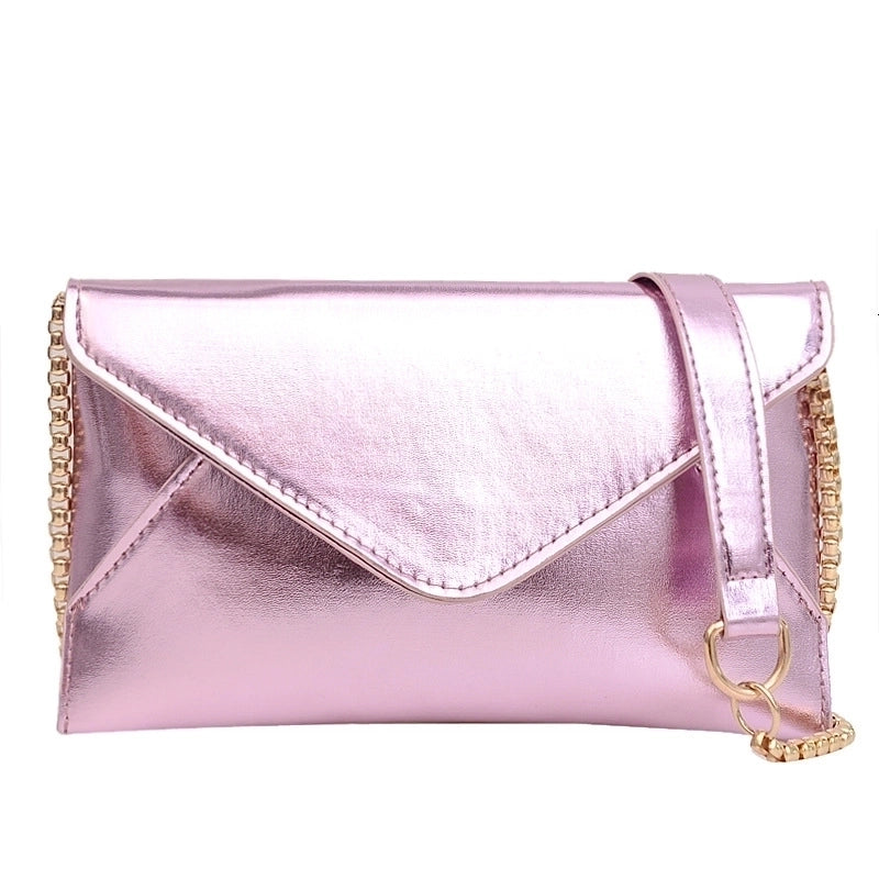 Laser Small Bag Women's Bag New Fashion Candy Color Small Square Bag Women's Chain Shoulder Bag Messenger Bag