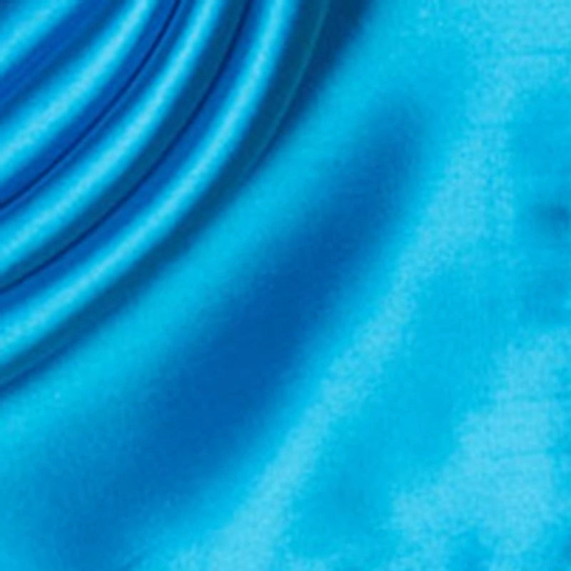 Women's Minimalist Solid Color Satin Printing Silk Scarf