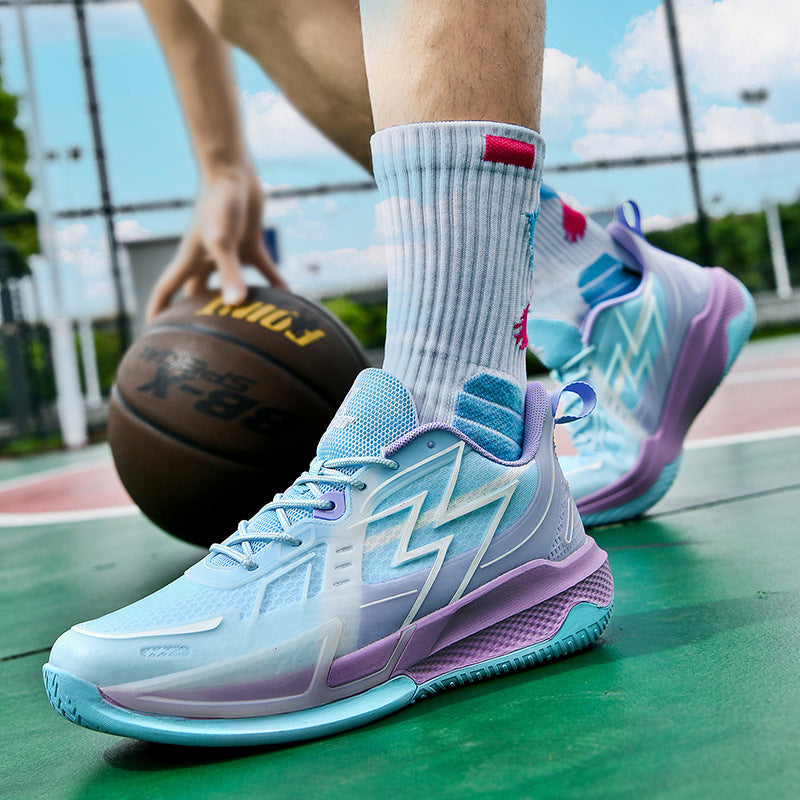 Men's Fashion Basketball Breathable Sports Shoes