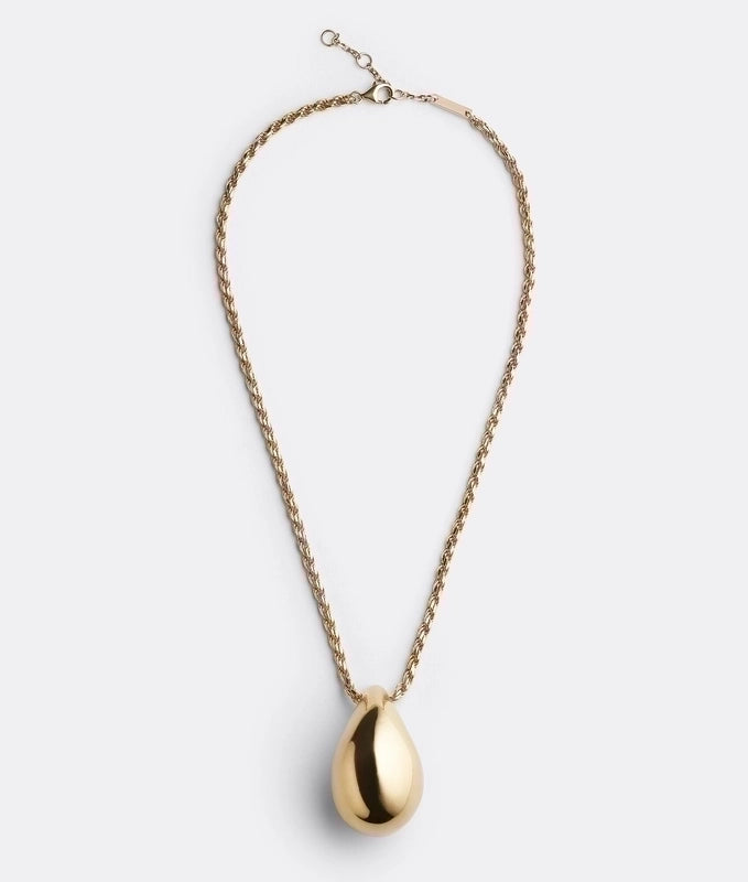 Elegant Minimalist Water Droplets 304 Stainless Steel Plating Stainless Steel Necklaces