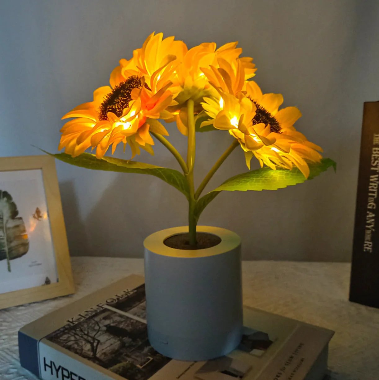 🌻 Sunflower led simulation small night light🌻