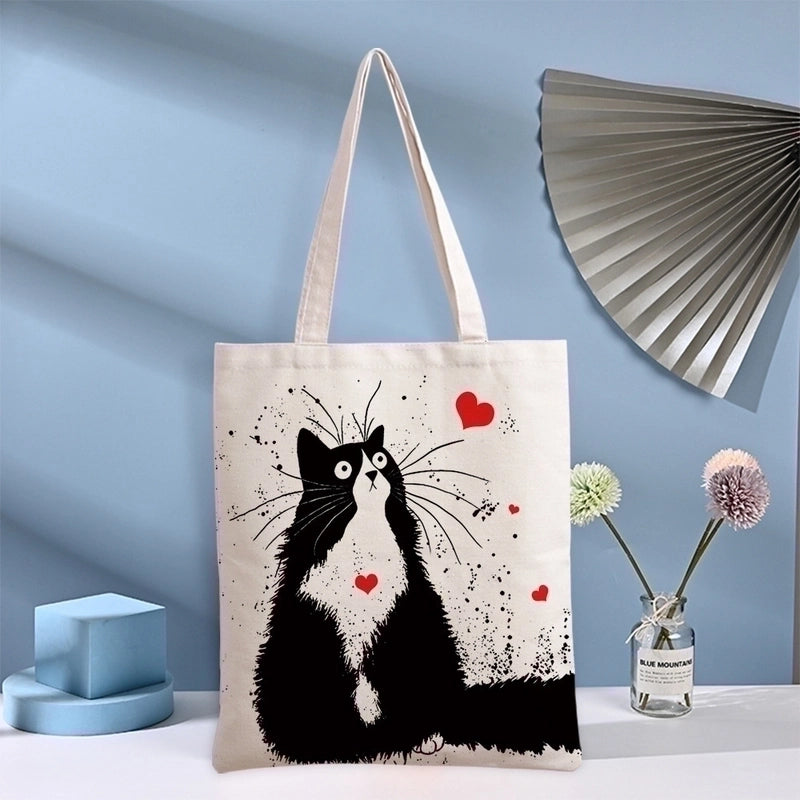 Cute Animal Canvas Storage Bag