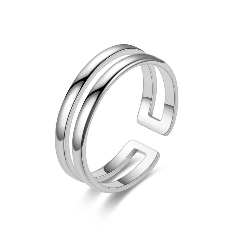 Heart Titanium Steel 18K Gold Plated Carving